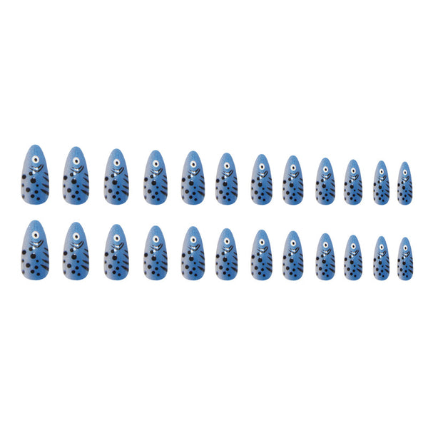 12 Sizes-24 PcsPress On Nails W2046