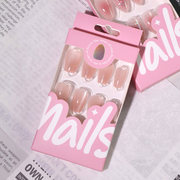 12 Sizes-24 Pcs Press On Nails JL0705