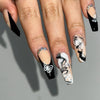 12 Sizes-24 Pcs Press On Nails JP2491