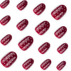 12 Sizes-24 Pcs Press On Nails JP4223