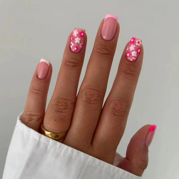 12 Sizes-24 Pcs Press On Nails W721