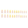 12 Sizes-24 Pcs Press On Nails W1994