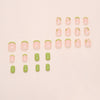 12 Sizes-24 Pcs Press On Nails W2025