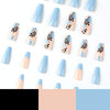 12 Sizes-24 Pcs Press On Nails JP2016