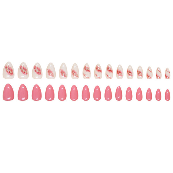 12 Sizes-24 Pcs Press On Nails W1631