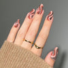 12 Sizes-24 Pcs Press On Nails JP3121