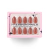 15 Sizes-30 Pcs Press On Nails GD41