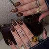 12 Sizes-24 Pcs Press On Nails JP4174