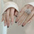 12 Sizes-24 Pcs Press On Nails R764