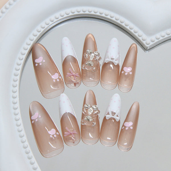 30 Pcs Press On Nails Z1407
