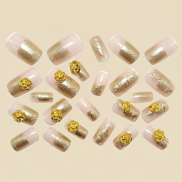 12 Sizes-24 Pcs Press On Nails Y1820