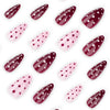 12 Sizes-24 Pcs Press On Nails JP4004
