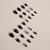 12 Sizes-24 Pcs Press On Nails W1417
