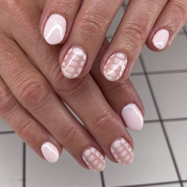12 Sizes-24 Pcs Press On Nails JP3959
