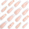12 Sizes-24 Pcs Press On Nails JP3089