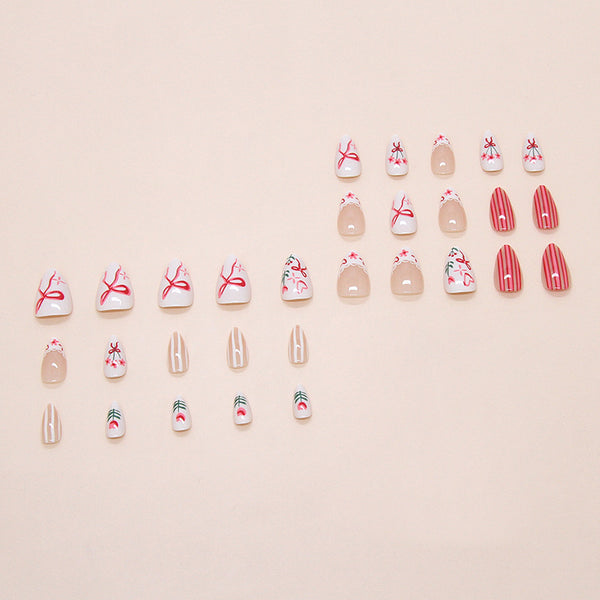 30 Pcs Press On Nails W2073