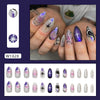 12 Sizes-24 Pcs Press On Nails W1828