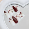 12 Sizes-24 PcsPress On Nails Z1134