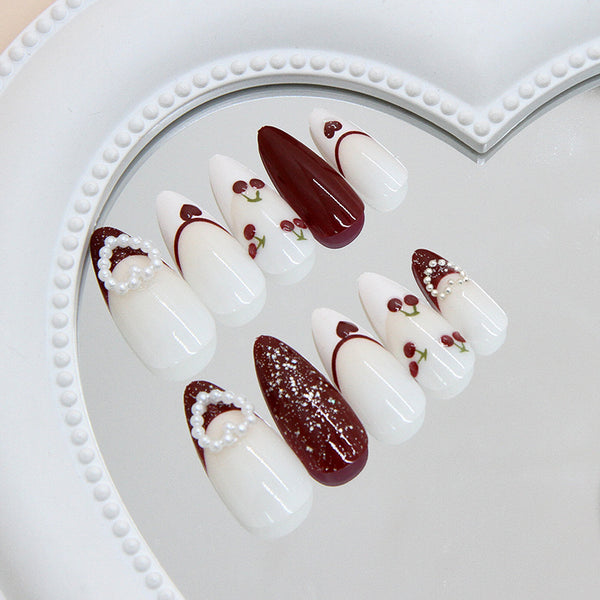 12 Sizes-24 PcsPress On Nails Z1134