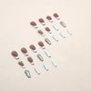 12 Sizes-24 Pcs Press On Nails Z579