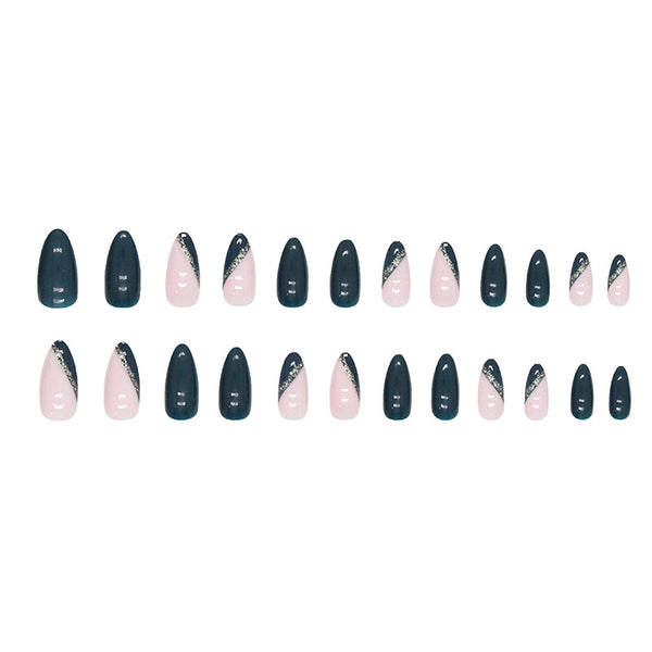 12 Sizes-24 Pcs Press On Nails W344