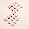 12 Sizes-24 Pcs Press On Nails W1047