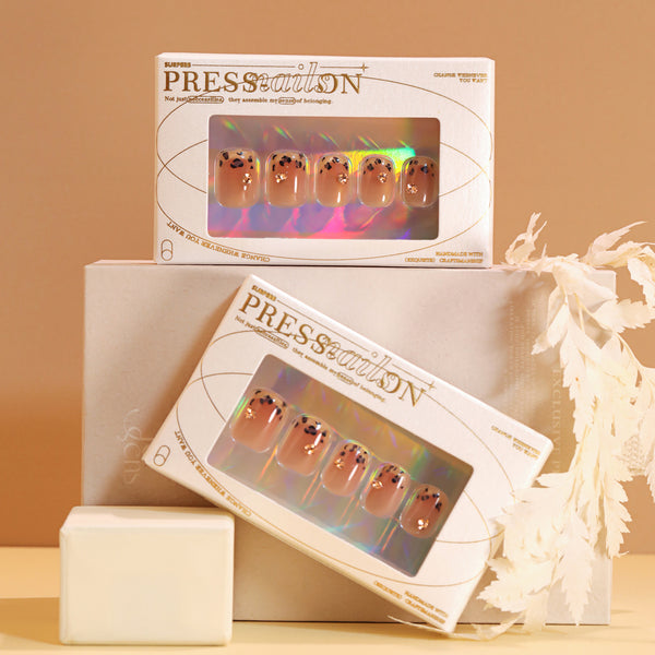 15 Sizes-30 Pcs Press On Nails GN042