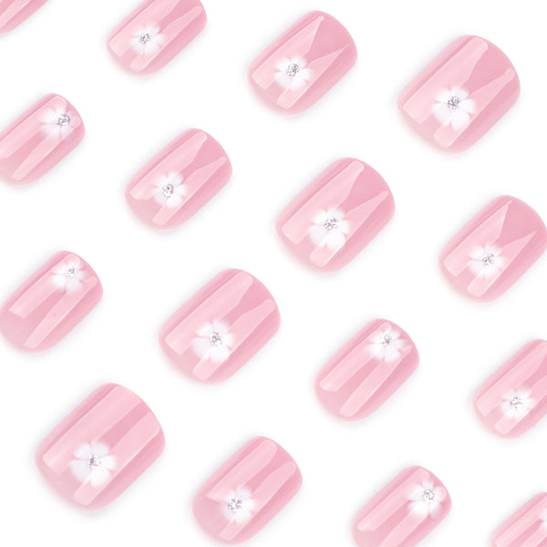 12 Sizes-24 Pcs Press On Nails JP3958