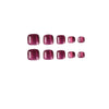 Press On Toe nails Set 24pcs/set JP2314