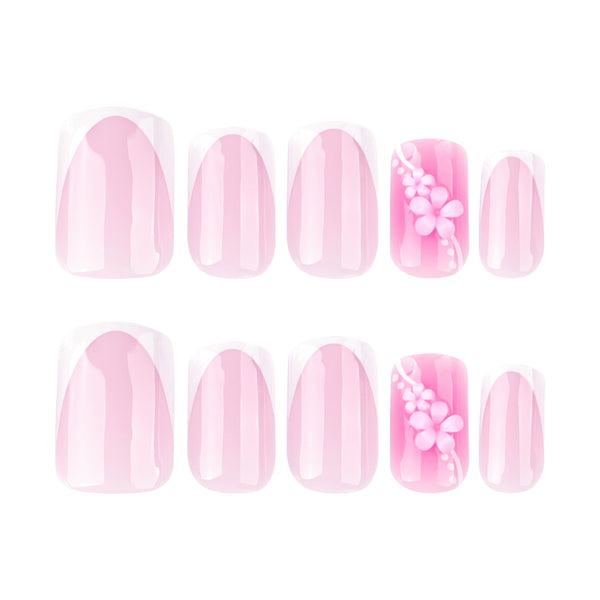 12 Sizes-24 Pcs Press On Nails JP3892