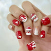 12 Sizes-24 Pcs Press On Nails R936