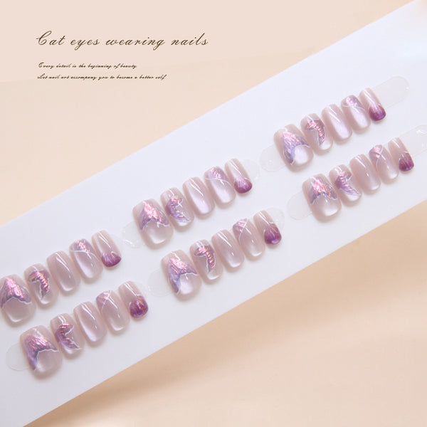 30 Pcs Press On Nails T008