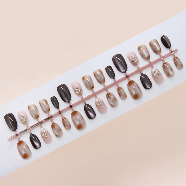 12 Sizes-24 Pcs Press On Nails Z1064