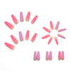 12 Sizes-24 Pcs Press On Nails Z154