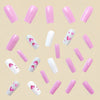 12 Sizes-24 Pcs Press On Nails Y481