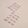 12 Sizes-24 Pcs Press On Nails W1264