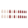 12 Sizes-24 Pcs Press On Nails W1810
