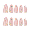 12 Sizes-24 Pcs Press On Nails JP3762