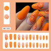 12 Sizes-24 Pcs Press On Nails W1382