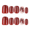 12 Sizes-24 Pcs Press On Nails JP3951