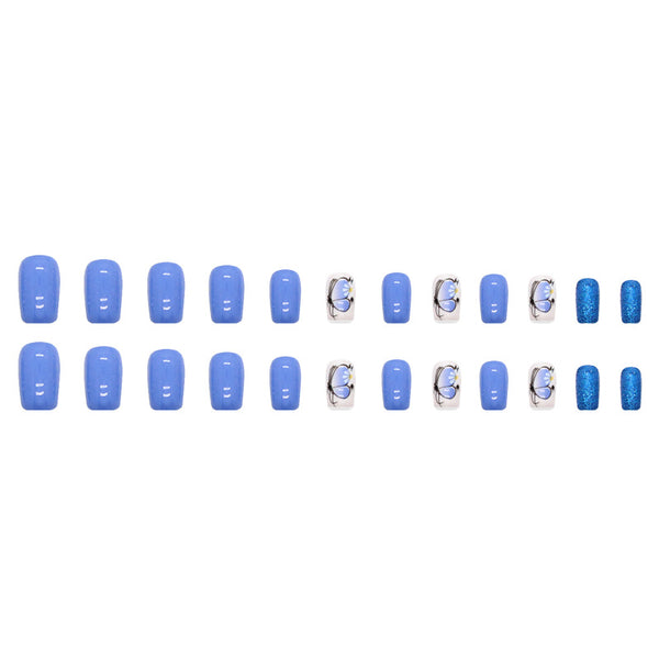 12 Sizes-24 Pcs Press On Nails W485