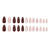 12 Sizes-24 Pcs Press On Nails W2021