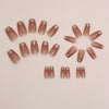 12 Sizes-24 Pcs Press On Nails W1223