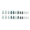 12 Sizes-24 Pcs Press On Nails Z997