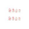 12 Sizes-24 Pcs Press On Nails W011