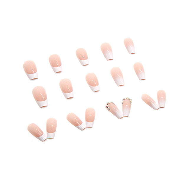 12 Sizes-24 Pcs Press On Nails Z454