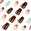 12 Sizes-24 Pcs Press On Nails JP2017