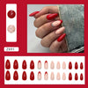 12 Sizes-24 Pcs Press On Nails Z691