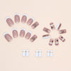 12 Sizes-24 Pcs Press On Nails W923