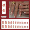 12 Sizes-24 Pcs Press On Nails W2053